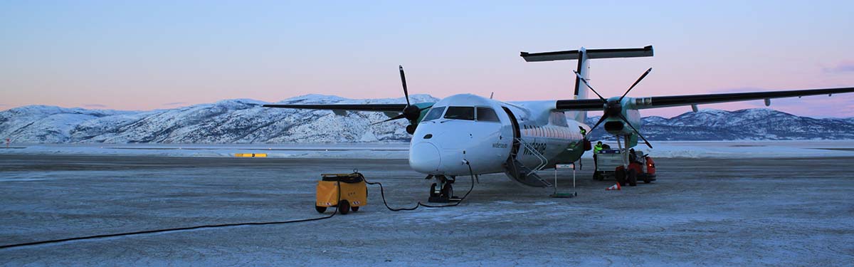 vervoer vliegveld Tromsø